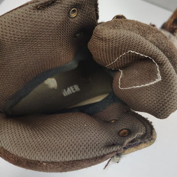 Game Winner Camo Boots Big Kid Boys sz 7 Hunting Hiking Lace Up - Picture 8 of 11